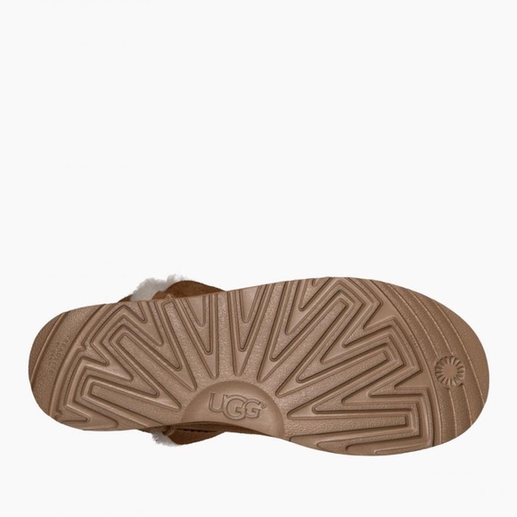 UGG Women's Classic Cuff Mini in Chestnut Size 11 - Picture 3 of 11